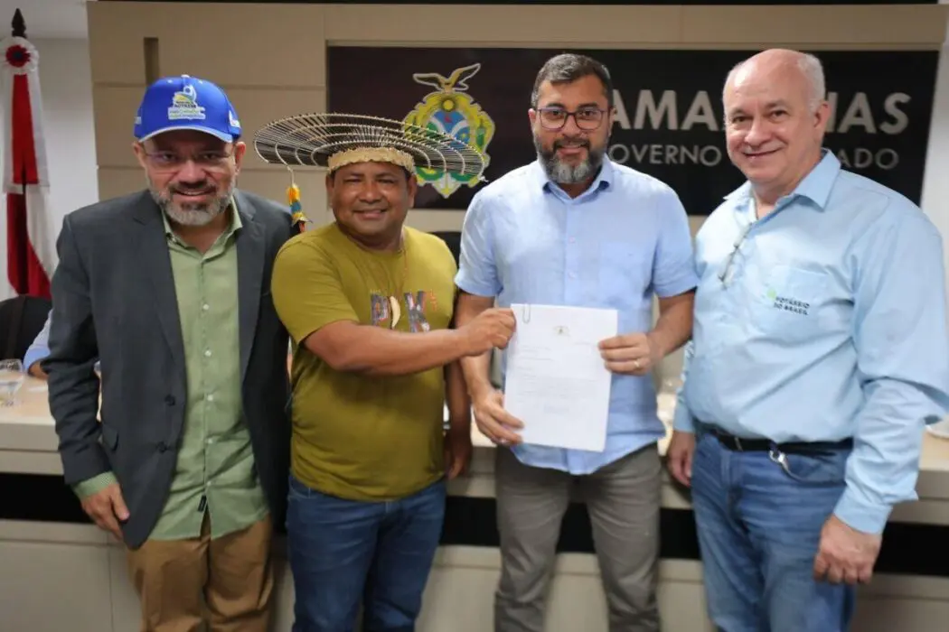 Em reunião com o governador Wilson Lima, lideranças Mura manifestam apoio à exploração do potássio em Autazes