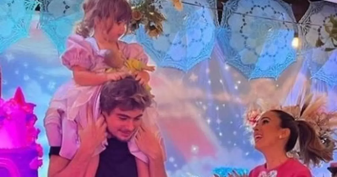 Famosos prestigiam festa de aniversário de filha de Tatá Werneck e Rafael Vitti