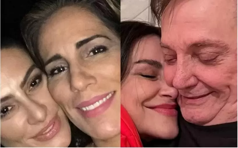 Glória Pires e Fábio Jr. se declaram para Cleo por aniversário de 41 anos