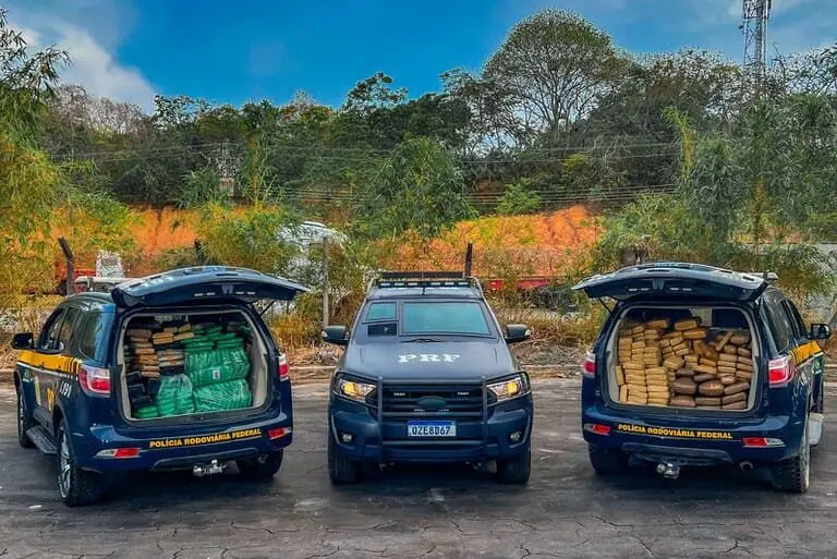 PRF apreende mais de meia toneladas de drogas no Amazonas