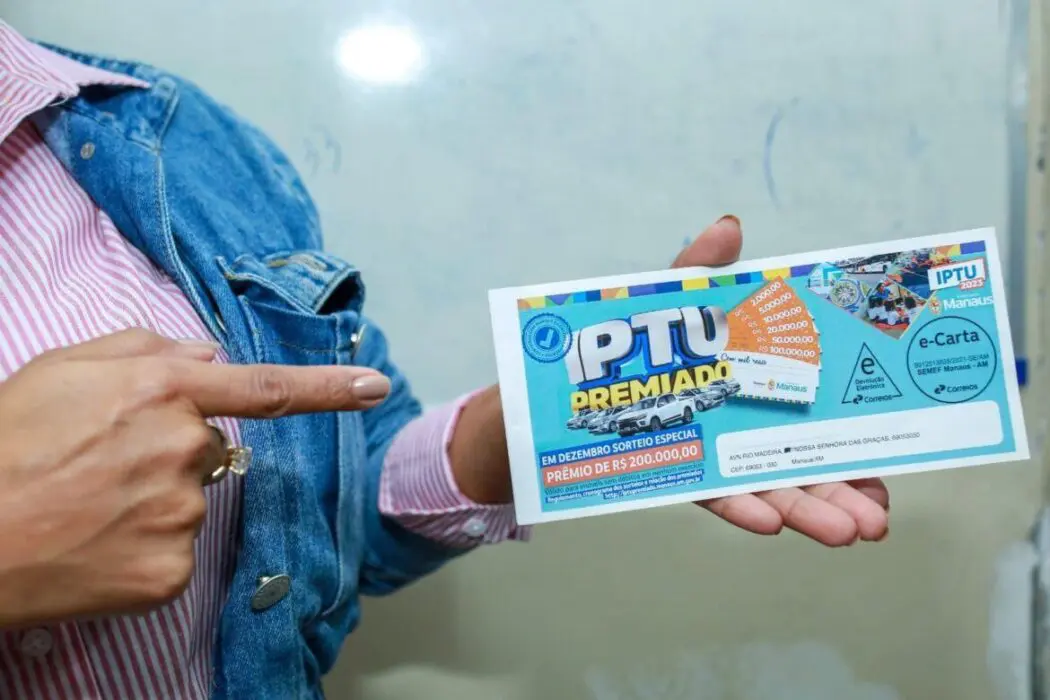 Segunda parcela do IPTU vence nesta segunda-feira em Manaus