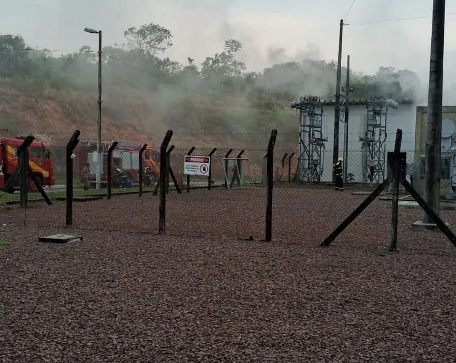 Manutenção emergencial – incêndio na RNA-Águas de Mnaaus