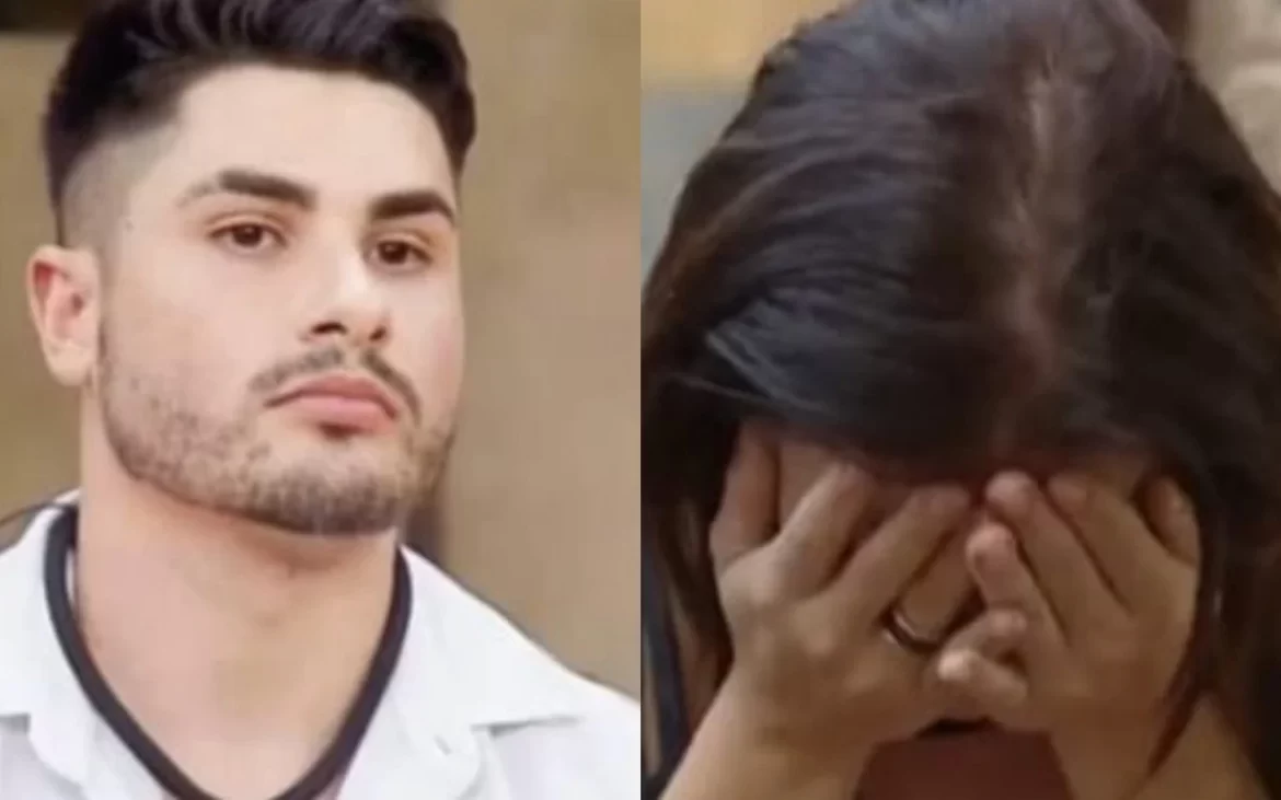 Jaquelline cai no choro ao saber da desistência de Lucas em 'A Fazenda 15': 'Não merecia'
