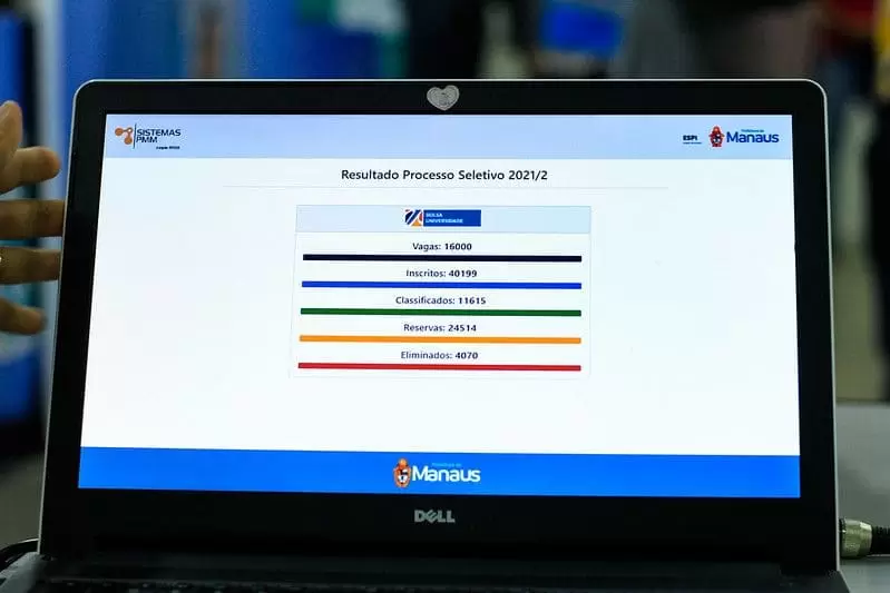 Primeira chamada do Bolsa Universidade 2024 tem mais de 18 mil classificados em Manaus
