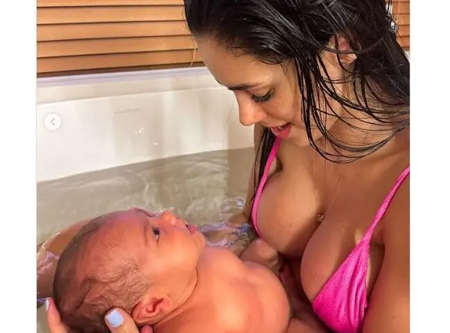 Bruna Biancardi mostra primeiro banho de banheira de Mavie: 'Minha vida todinha'