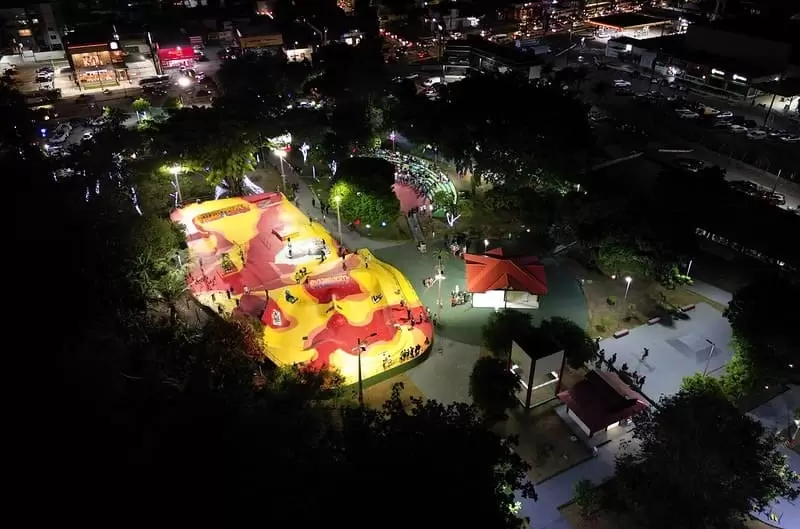 Prefeito entrega etapa do parque dos Bilhares e resgata espaço para população voltar a frequentar com segurança