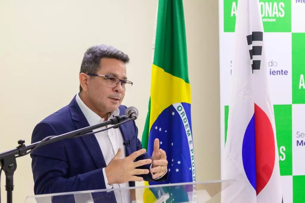 Amazonas firma parceria com Embaixada da Coreia do Sul e anuncia rede de proteção ambiental com novas tecnologias