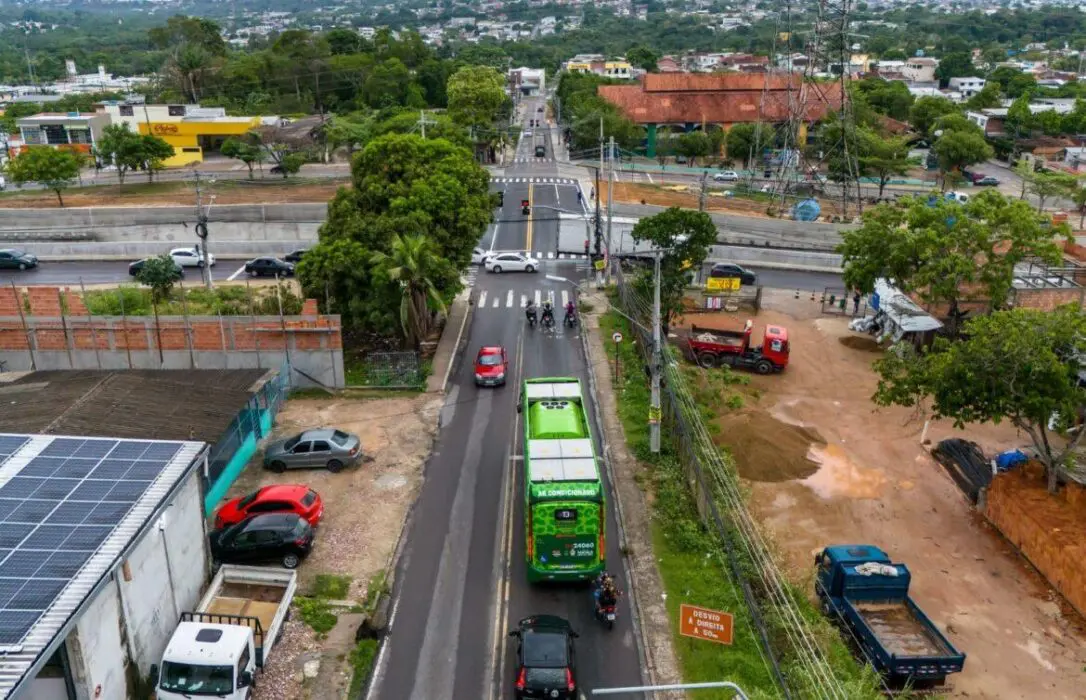Obras do complexo viário Prefeito José Fernandes chegam a 95% e avenida Barão do Rio Branco é liberada para o tráfego de veículos