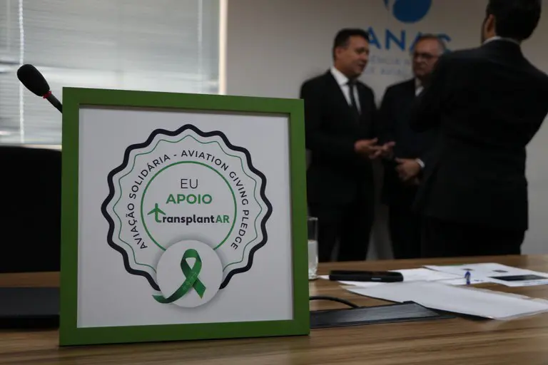 Aviação privada lança campanha para transportar órgãos para transplantes