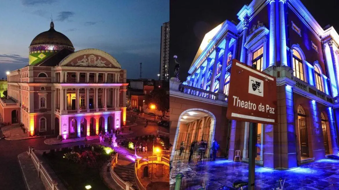 Teatro Amazonas e Theatro da Paz poderão se tornar Patrimônio Mundial nos próximos anos