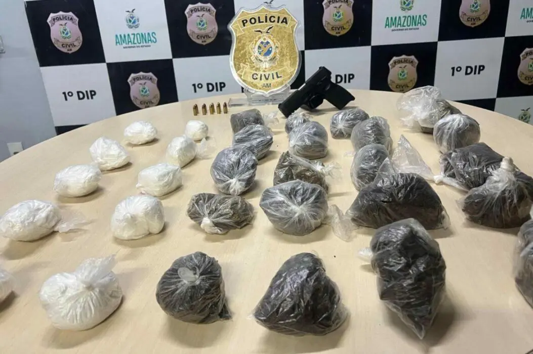 Polícia Civil prende trio investigado por enviar drogas escondidas em veículos para fora do Amazonas