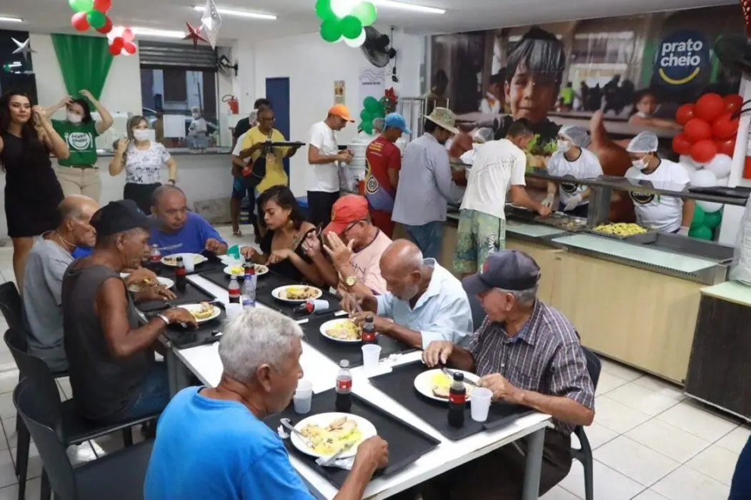 Prato Cheio terá almoço natalino gratuito nesta sexta-feira