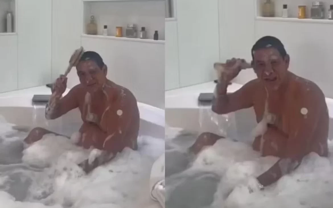 Vídeo: Zeca Pagodinho toma banho de sais para limpar as energias para 2024