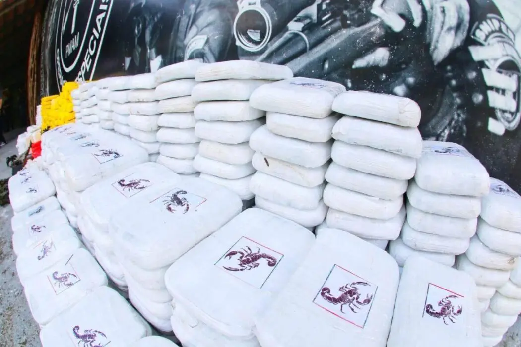 Polícia apreende uma tonelada de cocaína no interior do Amazonas
