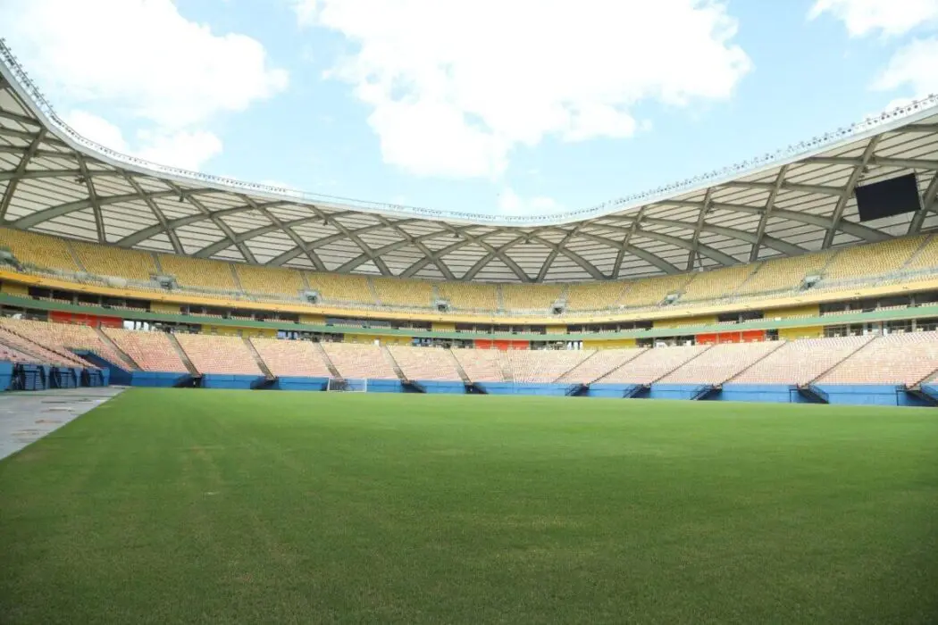 Arena da Amazônia recebe serviços de revitalização para temporada de futebol 2024