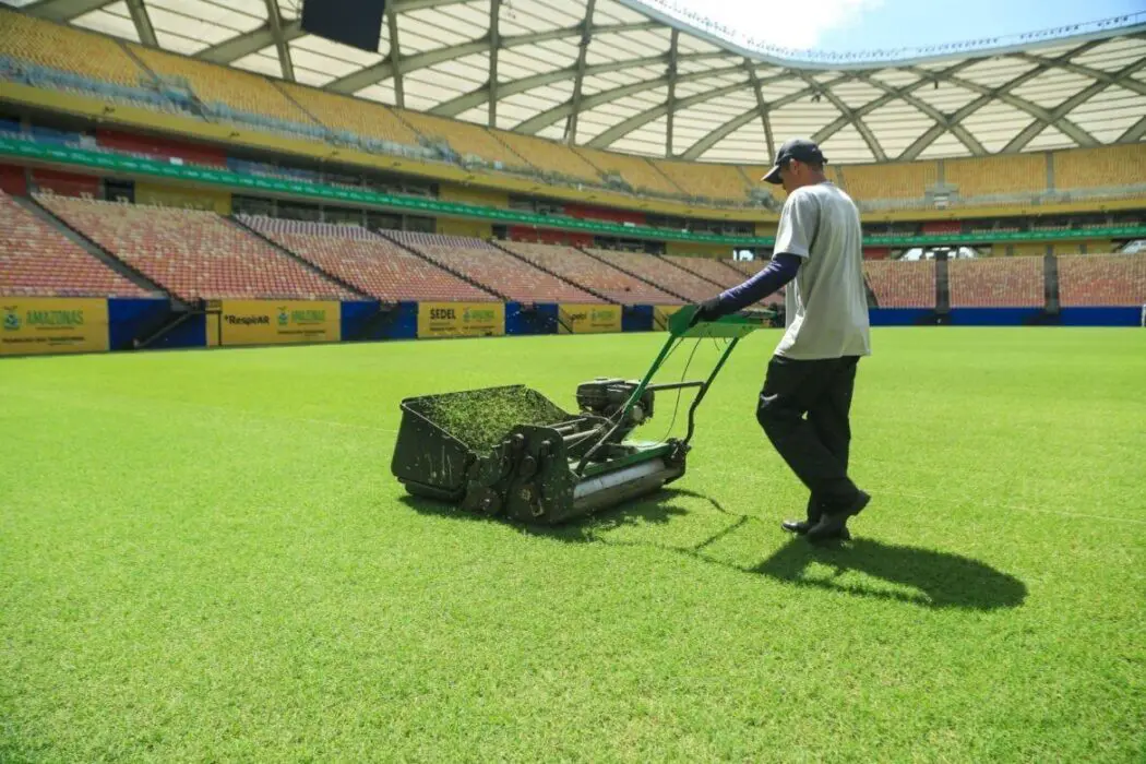 Reparos e manutenções preparam a Arena da Amazônia para jogo entre Vasco e Audax