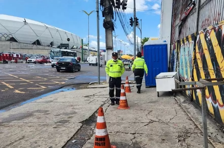 Prefeitura lança operação especial de trânsito e transporte para jogo na Arena nesta quinta-feira