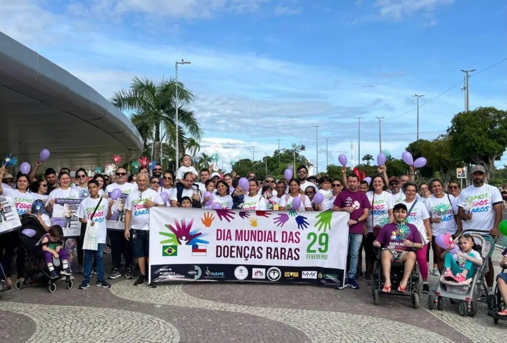 Saúde: Caminhada e orientações marcam ação de conscientização sobre doenças raras no Amazonas