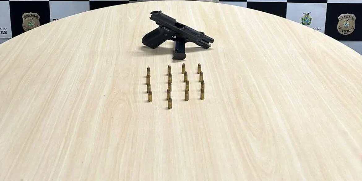 Polícia prende integrante de organização criminosa com arma de fogo e munições na avenida das Torres