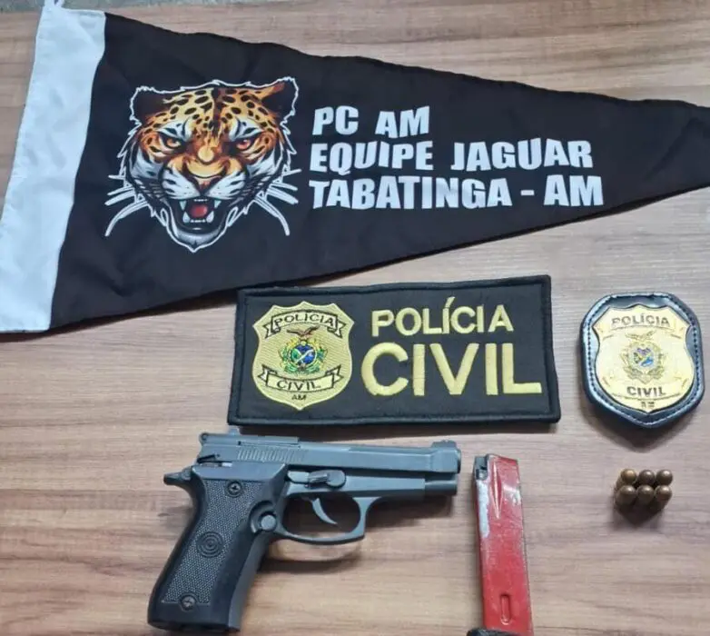 Homem é preso por matar mulher com tiro no peito em Tabatinga