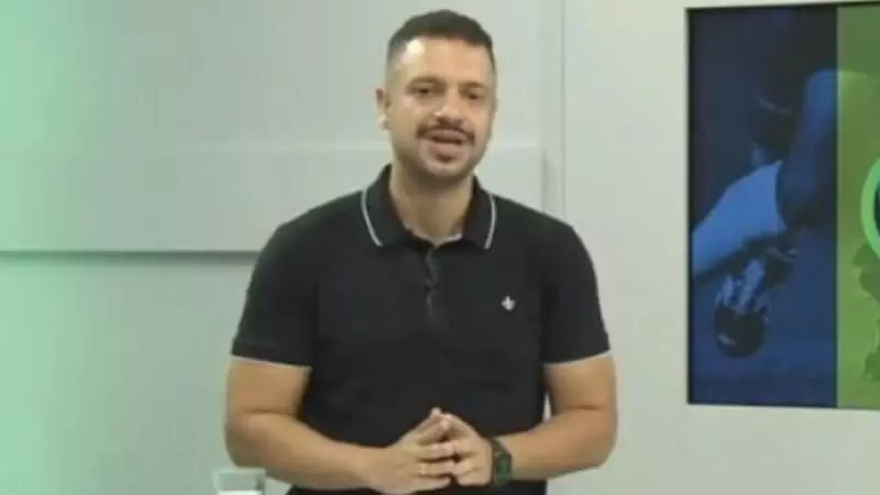 Jornalista desmaia ao vivo na TV durante programa esportivo em BH