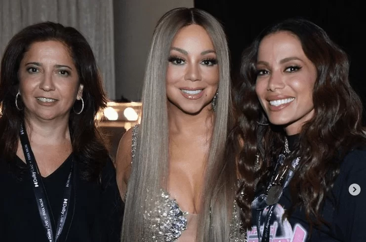 Anitta celebra encontro com Mariah Carey: 'Minha cantora favorita no mundo'