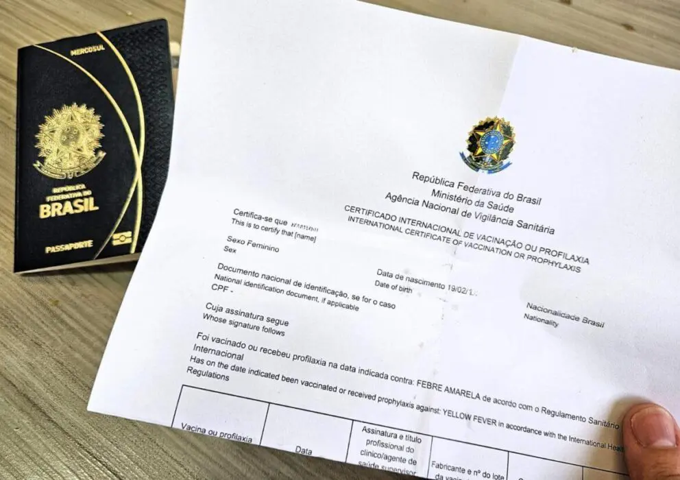 Aos viajantes: Certificado de Vacinação contra Febre Amarela segue com emissão somente via ‘Meu SUS Digital’