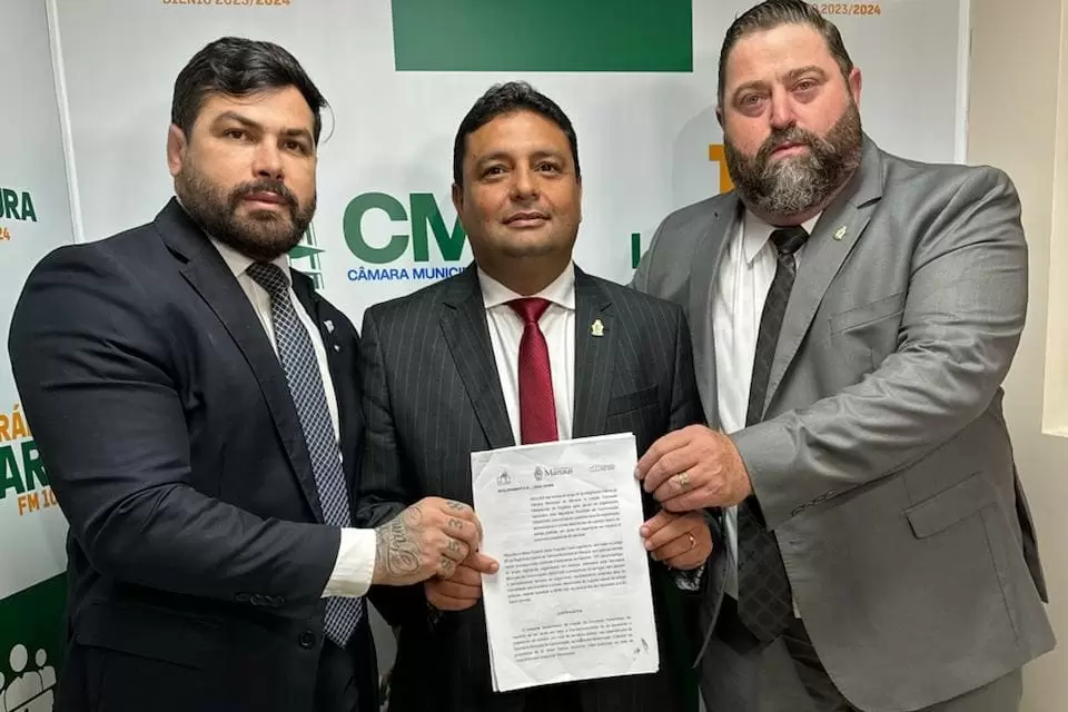 CPI da Semcom: Caio André recebe requerimento para abertura da Comissão Parlamentar de Inquérito na CMM