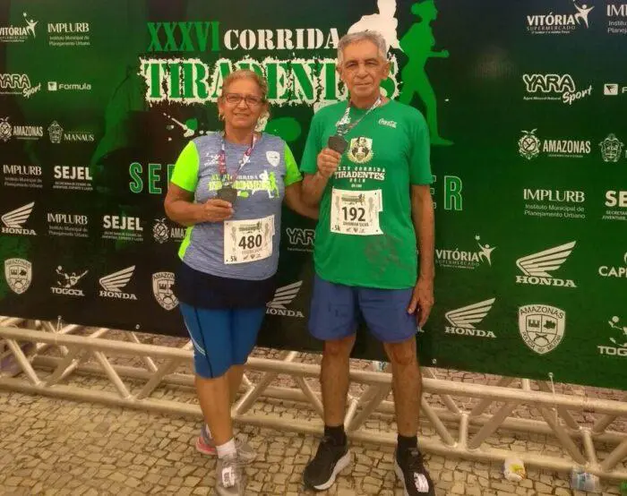 Idosos tem espaço garantido na Corrida Tiradentes da Polícia Militar do Amazonas