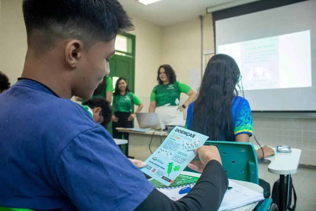 Projeto destaca a importância da vacinação para alunos da rede pública de ensino