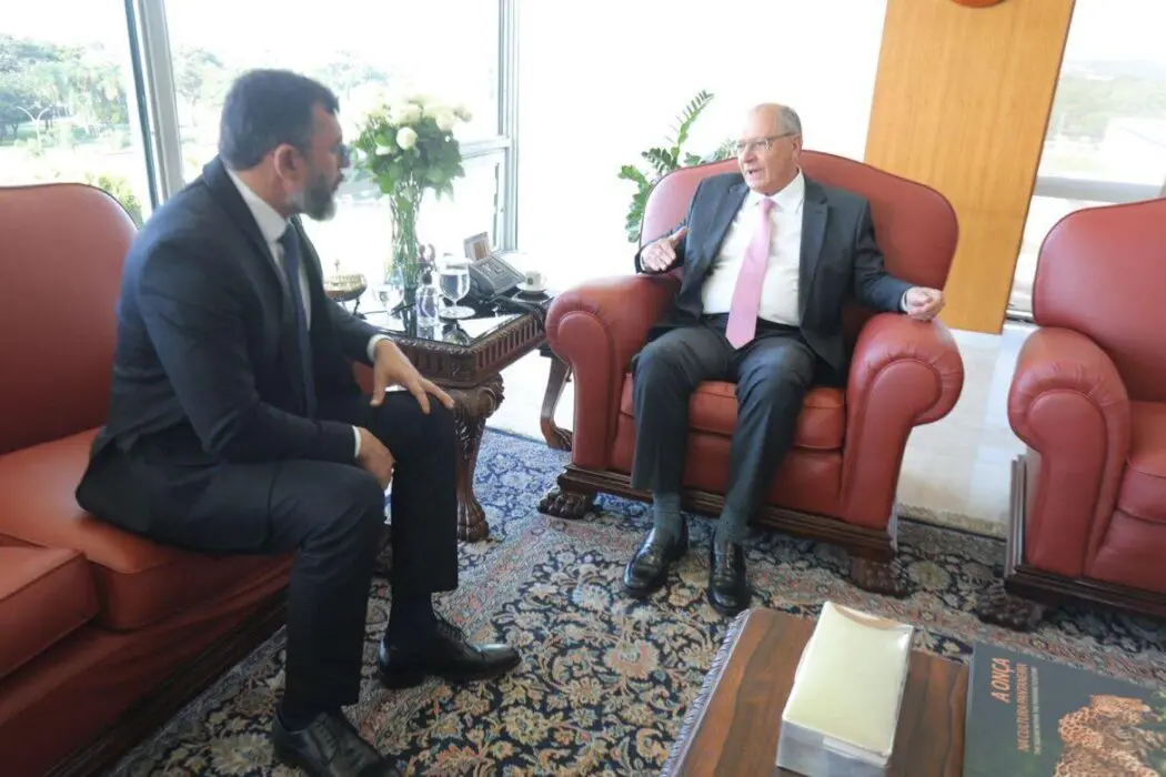Wilson Lima se reúne com presidente da República em exercício, Geraldo Alckmin, e apresenta demandas para reduzir impactos da estiagem de 2024