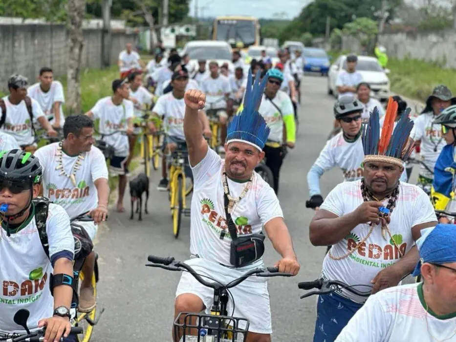Pedala Ambiental Indígena unifica sustentabilidade e cultura dos povos originários em Manaus