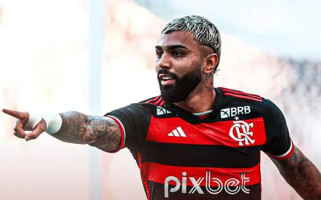 Gabigol não disputa partida do Flamengo contra o Atlético Mineiro