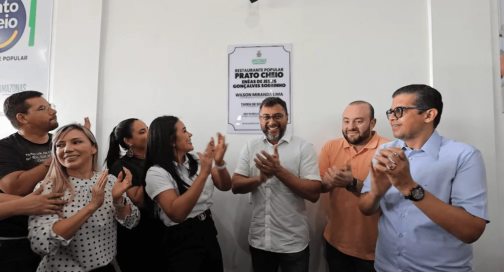 Wilson Lima reinaugura restaurante do Prato Cheio ampliado e reforça setores social e primário, em Parintins