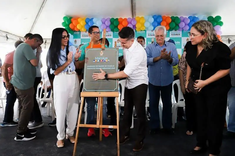 Prefeito amplia rede de saúde com entrega da nova USF Prefeito Frank Abrahim Lima