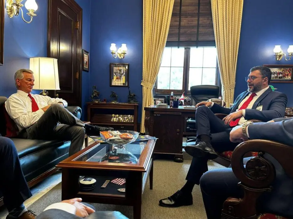 Wilson Lima solicita a congressistas americanos apoio para instalação de consulado dos EUA em Manaus para emissão de vistos