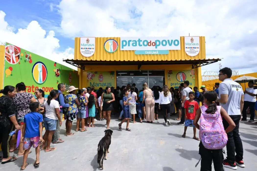 Bairro Tarumã-Açu ganha restaurante Prato do Povo
