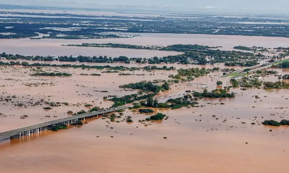 Guaíba ultrapassa os 4 m e inundação não tem previsão de acabar