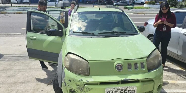 Carro de Djidja é achado abandonado em Manaus