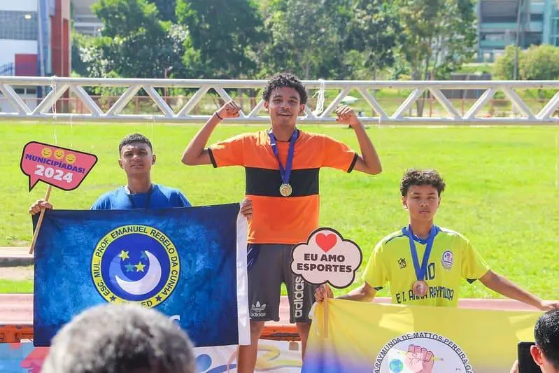 Mais de mil alunos da rede municipal disputam atletismo na 25ª edição das Municipíadas