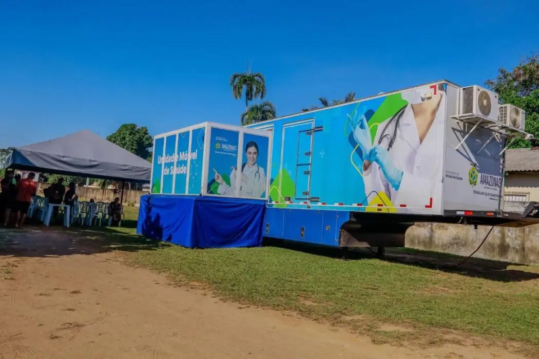 Carreta de Saúde estará em Iranduba, a partir de segunda-feira, com oferta de exames de imagem