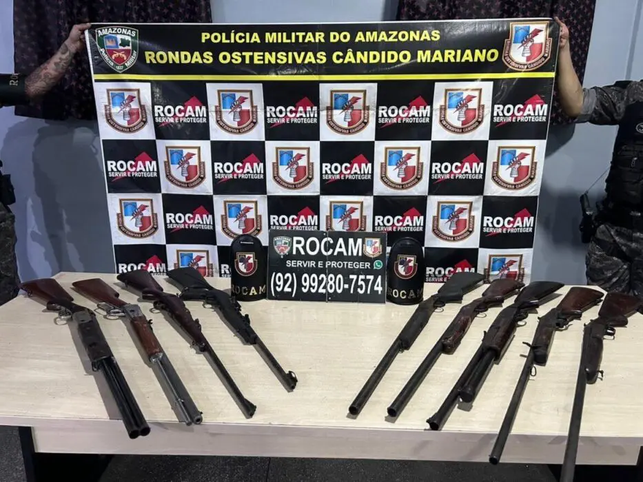 Polícia apreende 137 armas de fogo e prende mais de 360 pessoas em flagrante no mês de junho