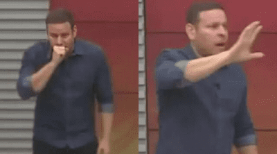 Vídeo: repórter da TV Globo se engasga ao vivo