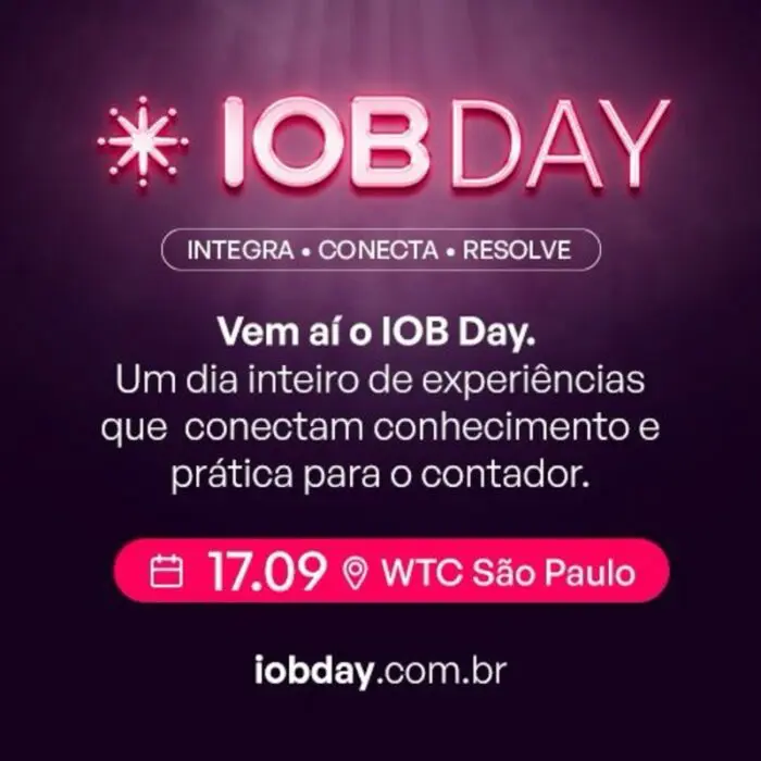 IOB realizará evento para profissionais contábeis e empresas