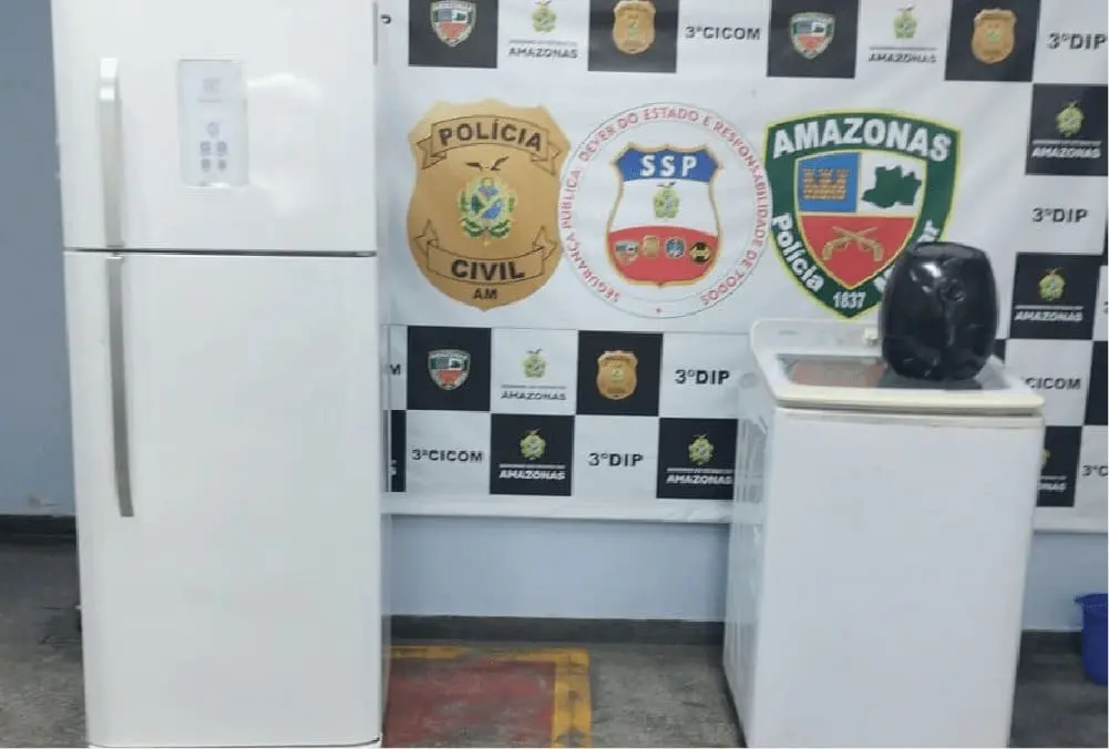 Homem acusado de invadir e roubar objetos da casa de uma idosa é preso em Manaus