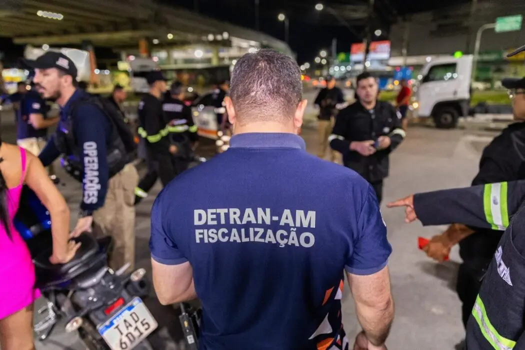 Detran-AM: Operação registra 30 motocicletas sem placa de identificação