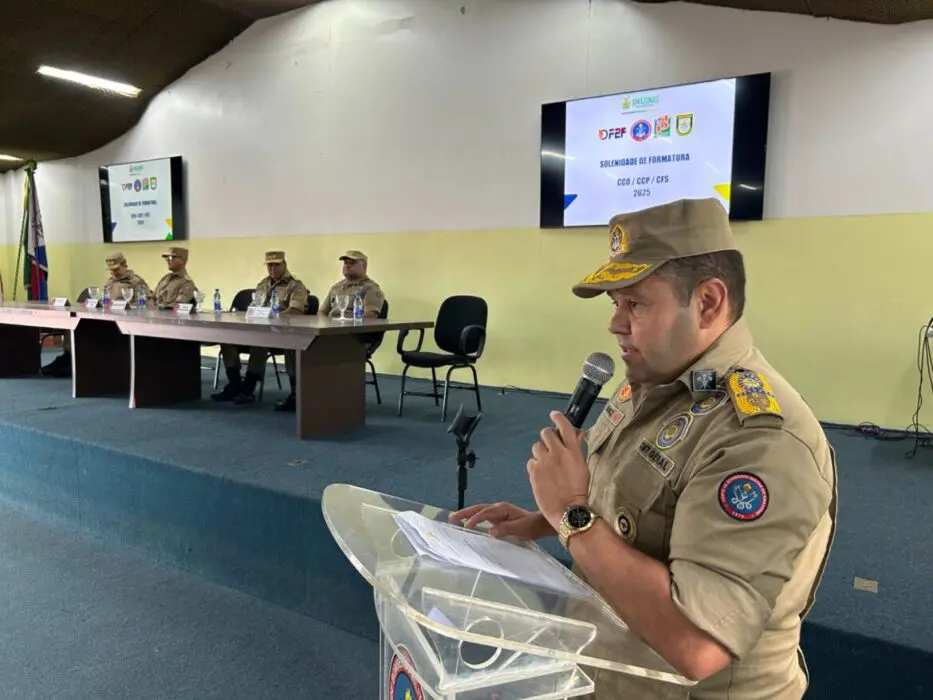 Militares do Corpo de Bombeiros do Amazonas iniciam formação para cursos de capacitação