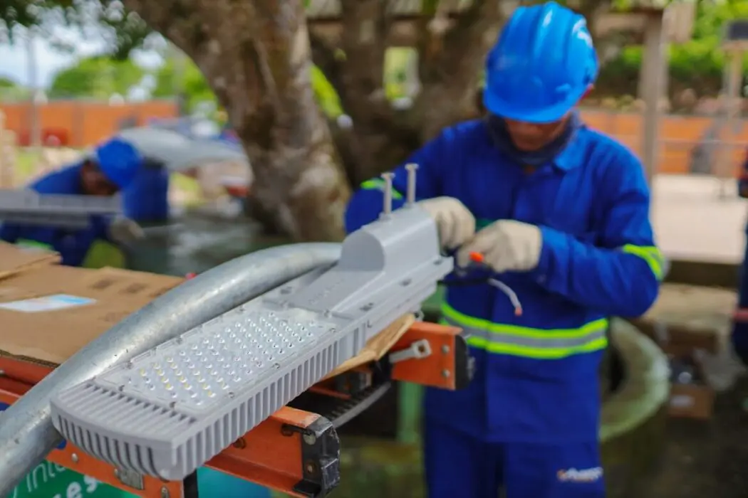 Governo do Estado avança na modernização da iluminação pública em Iranduba, com o Ilumina+ Amazonas