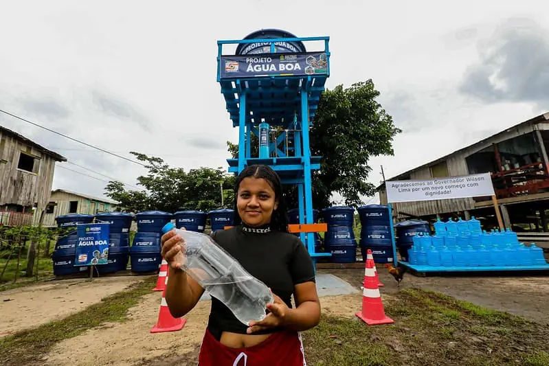 Projeto Água Boa transforma vidas e garante dignidade e saúde para ribeirinhos em Iranduba