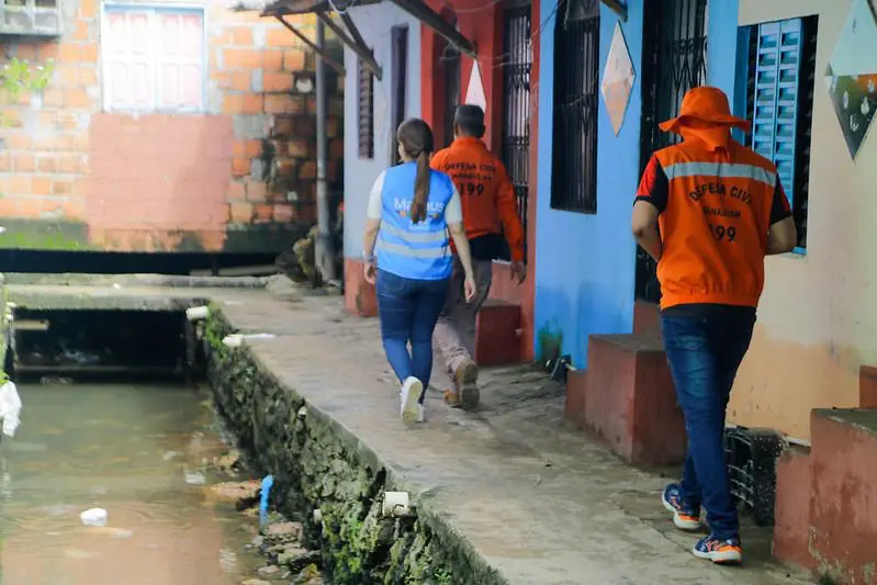Prefeitura registra 17 ocorrências durante as chuvas desta quarta-feira